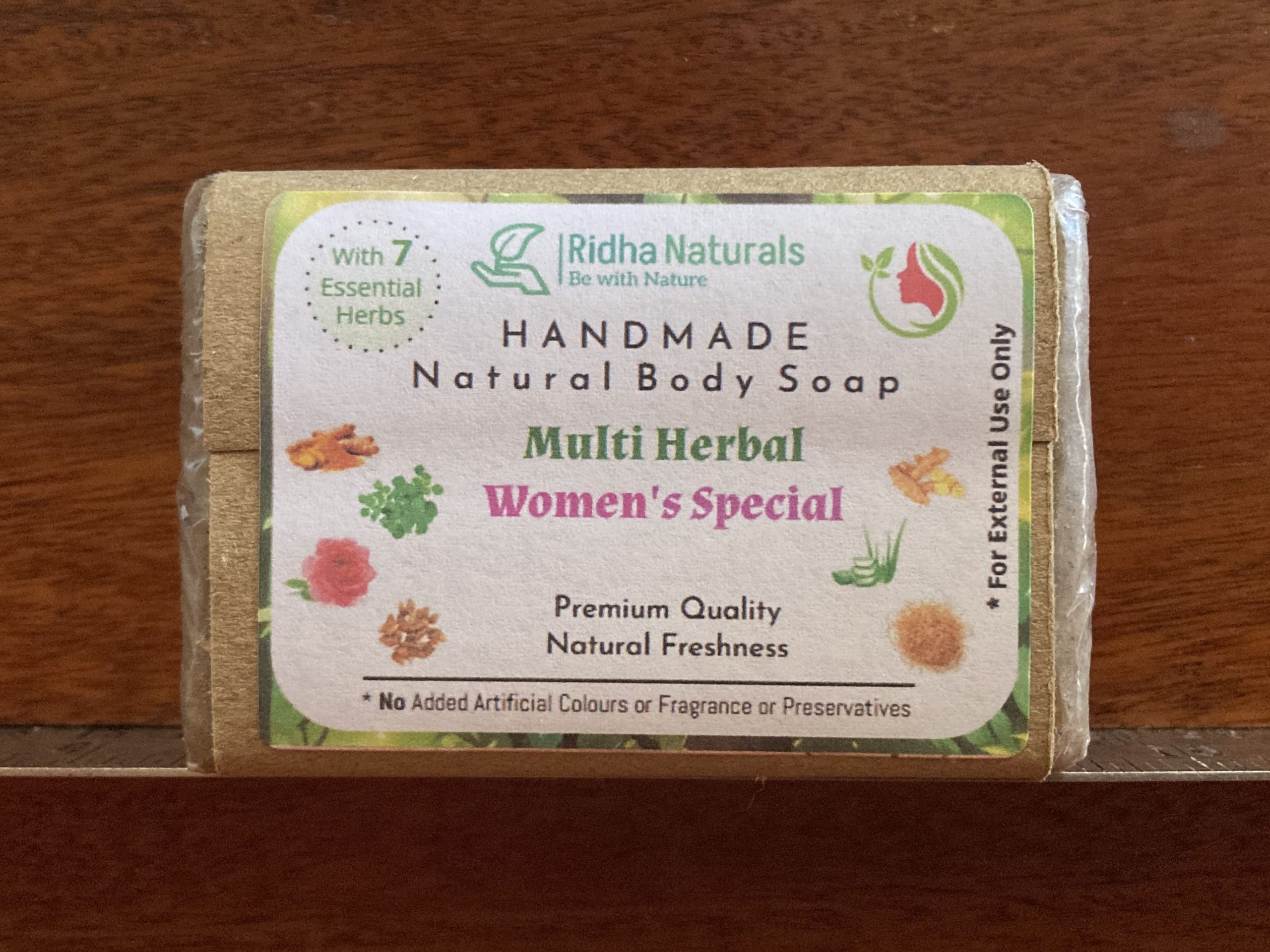 multi herbal women's soap